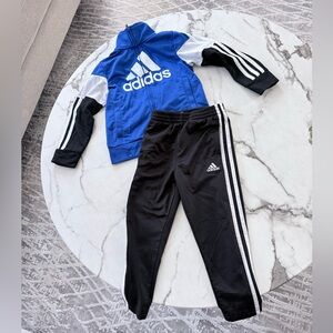 Adidas Kids' Black, Blue and white Set
